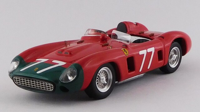 ART MODEL 1/43 フェラーリ 860 モンツァ ドロミテゴールドカップレース 1956 #77 Gendebien/Washer シャーシNo.0628