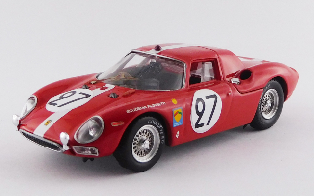 BEST MODEL 1/43 フェラーリ 250 LM ル・マン24時間 1965 #27 A.Boller 