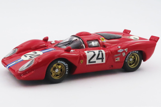 BEST MODEL 1/43 フェラーリ 312 P クーペ デイトナ24時間 1970 #24 M. Parkes / S. Posey