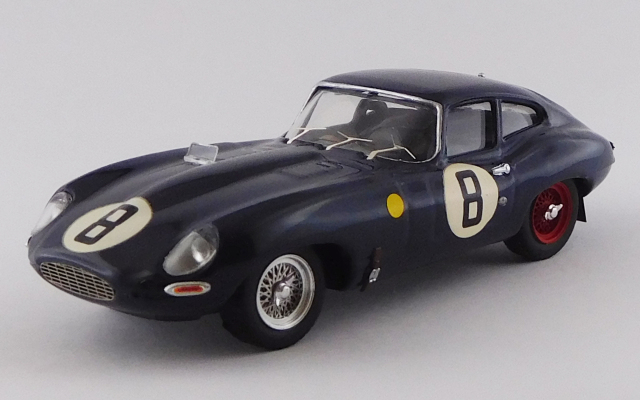 BEST MODEL 1/43 ジャガー E タイプ クーペ ル・マン24時間 1962 #8 Charles/Coundley