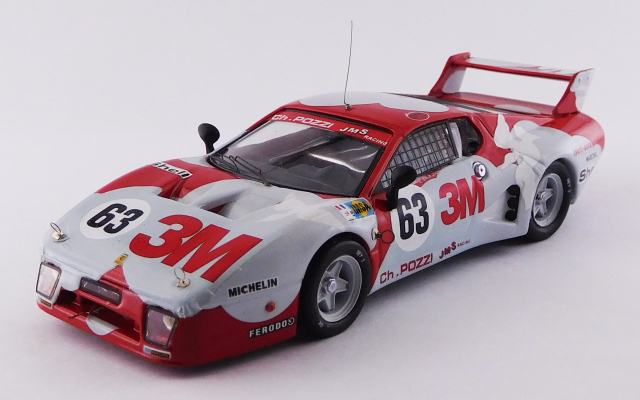 BEST MODEL 1/43 フェラーリ 512 BB LM ル・マン 1979 #63 Leclere/Gregg/Ballot Lena