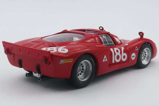BEST MODEL 1/43 アルファロメオ 33.2 タルガフローリオ 1968 #186  