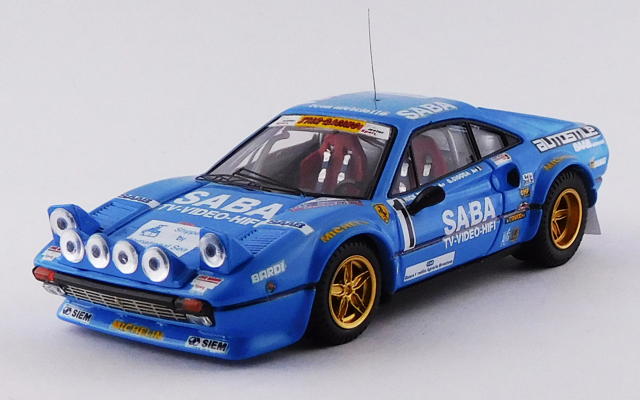 BEST MODEL 1/43 フェラーリ 308 GTB ミッレミリアラリー 1983 #1 