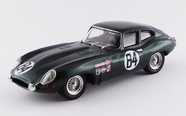 BEST MODEL 1/43 ジャガー E タイプ クーペ セブリング12時間 1968 #84 Rodgers/Robson