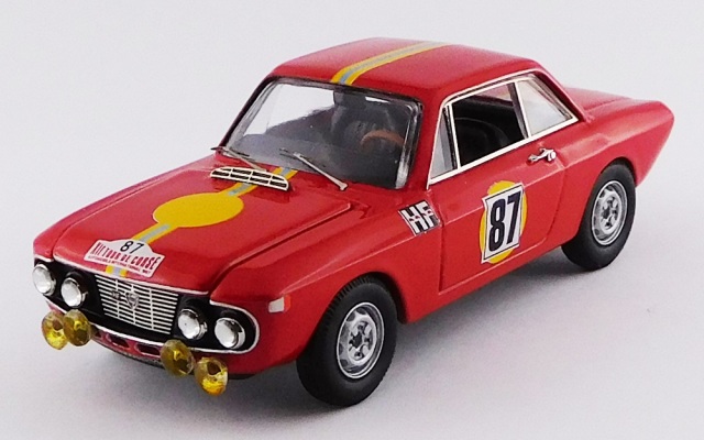 BEST MODEL 1/43 ランチア フルビア クーペ 1.3 HF ツール・ド・コルス 1967 #87 Munari/Lombardini RR:Winner