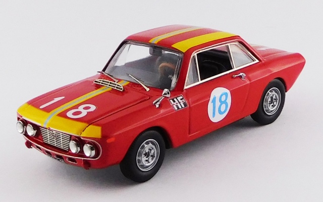 BEST MODEL 1/43 ランチア フルビア クーペ 1.3 HF タルガ フローリオ 1966 #18 Cella/Marzi RR:1°in class GT 1.3