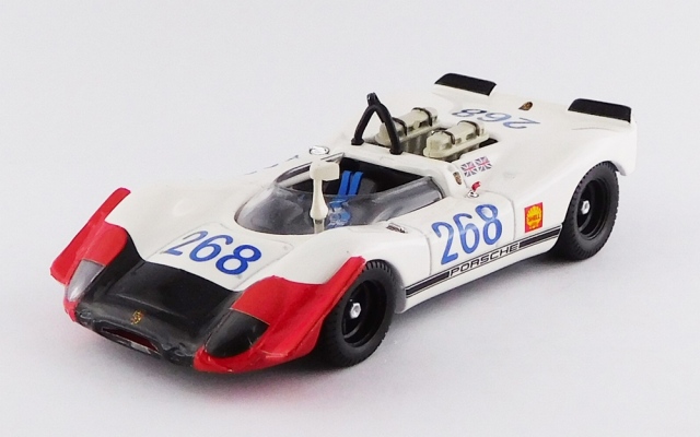 BEST MODEL 1/43 ポルシェ 908-02 タルガ フローリオ 1969 #268 Redman/Attwood