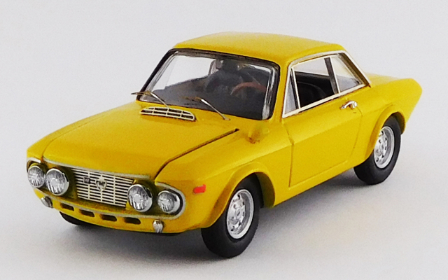 BEST MODEL 1/43 ランチア フルビア クーペ 1600 HF ファナローネ 1968 ストラダーレ イエロー