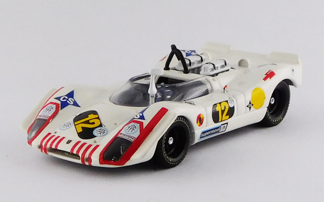 BEST MODEL 1/43 ポルシェ 908/02 1000km ブエノスアイレス 1970 #12 Soler-Roig / Rindt R.R.2nd