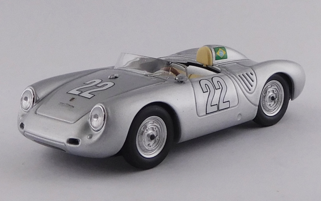 BEST MODEL 1/43 ポルシェ 550 RS メッシーナ10時間 #22 Heinz/Strahle 優勝車