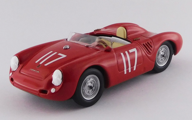 BEST MODEL 1/43 ポルシェ 550 SCCA ナショナル トンプソン 1959 #117 Joe Trotter 9位