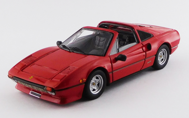 BEST MODEL 1/43 フェラーリ 308 GTS クアトロバルボーレ 1982 レッド