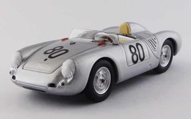 BEST MODEL 1/43 ポルシェ 550 RS タルガフローリオ 1958 #80 Scarlatti/Barth