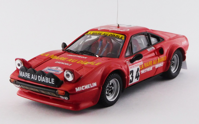 BEST MODEL 1/43 フェラーリ 308 GTB Gr.4 ツールドフランス 1983 #34 Gauthier/Gauthier