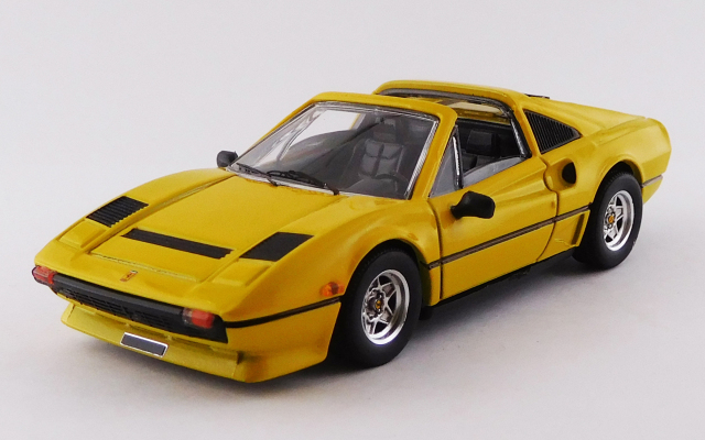 BEST MODEL 1/43 フェラーリ 208 GTS ターボ 1983 イエロー