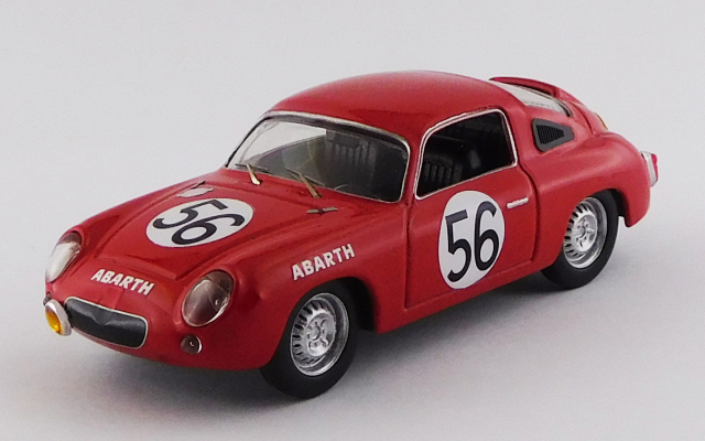 BEST MODEL 1/43 フィアット アバルト 700S ル・マン24時間 1961 #56 Bassi/Rigamonti