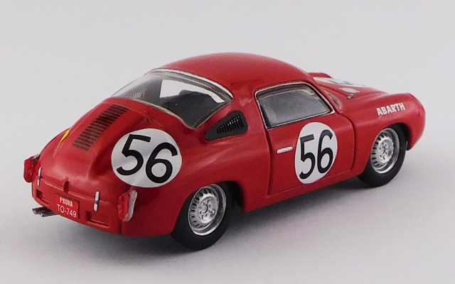 BEST MODEL 1/43 フィアット アバルト 700S ル・マン24時間 1961 #56 