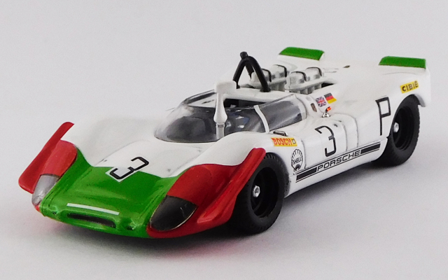 BEST MODEL 1/43 ポルシェ 908/02 ニュルブルクリンク1000km 1969 #3 Elford/Ahrens,Jr.