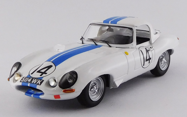 BEST MODEL 1/43 ジャガー E タイプ ル・マン24時間 1963 #14 Hansgen/Pabst