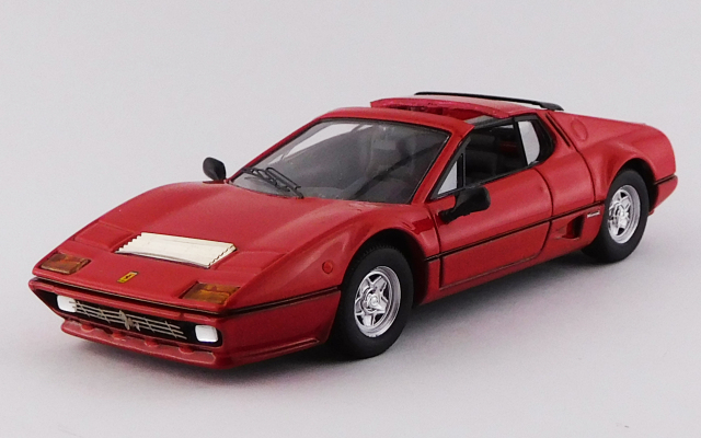 BEST MODEL 1/43 フェラーリ 512 BB タルガ 1981 Autokraftバージョン レッド
