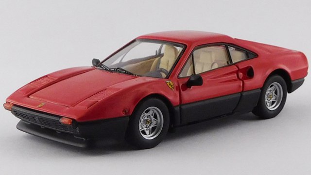 1/43 フェラーリ 308 GTB 1977 レッド/ブラック