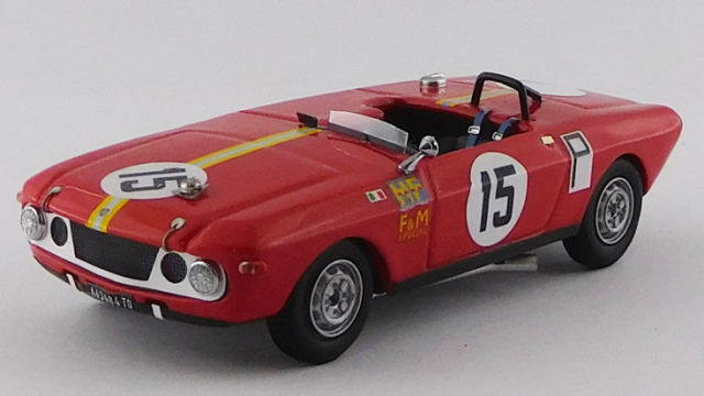 BEST MODEL 1/43 ランチア フルビア F&M ムジェロGP 1969 #15 Sandro Munari ＊レジン製