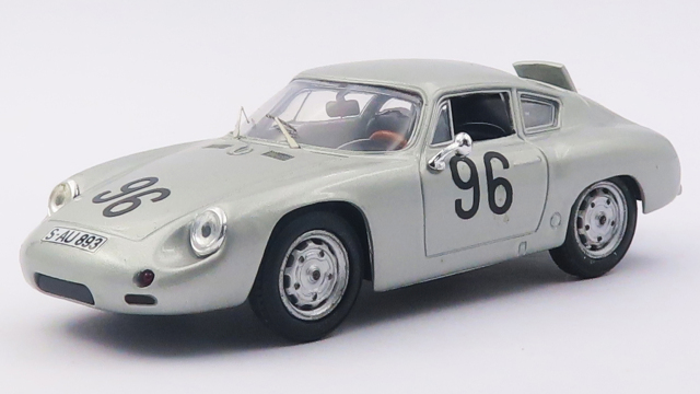 BEST MODEL 1/43 ポルシェ 356 カレラ アバルト タルガフローリオ 1961 #96 Linge / von Hanstein