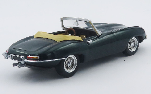 ミニカー　1/43 ジャガー E タイプ クーペ 1962(オパールダークグリーン) [BEST9851] BEST MODEL 1/43 ジャガー E タイプ スパイダー 1962 オパール