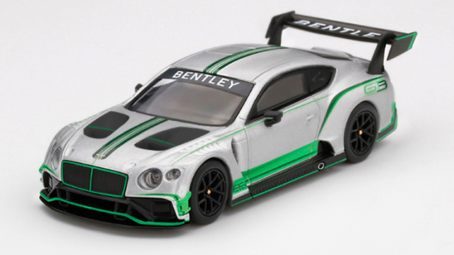 MINI GT 1/64 ベントレー コンチネンタル GT3 プレゼンテーション(右ハンドル)