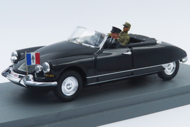 RIO 1/43 シトロエン DS 19 カブリオ 1959 シャルル・ド・ゴール ジブチ共和国訪問の際 使用車