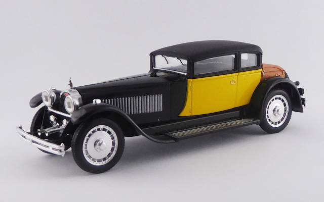 RIO 1/43 ブガッティ 41 ロワイヤル ウェイマン 1929 ブラック/イエロー