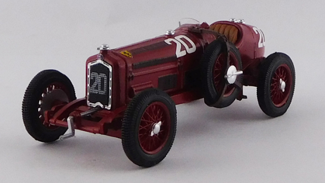 RIO 1/43 アルファロメオ P3 TIPO B タルガフローリオ 1935 優勝車 #20 Marchese Antonio "Tonino" Brivio