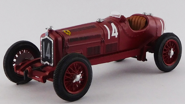 RIO 1/43 アルファロメオ P3 TIPO B Gran Premio di Pau 1935 #14 Tazio Nuvolari 優勝車