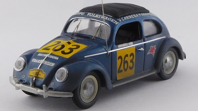RIO 1/43 フォルクスワーゲン ビートル カレラ パンアメリカーナ 1954 #263 M.Hinke