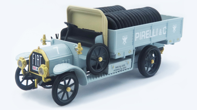 RIO 1/43 フィアット 18 BL 1917 Truck Pirelli