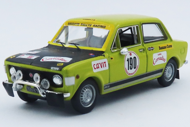 RIO 1/43 フィアット 128 ラリー Rally San Martino di Castrozza 1972 #190 Attilio Bettega