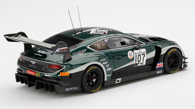TSM MODEL 1/43 ベントレー コンチネンタル GT3 トータル スパ24時間 