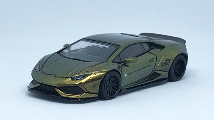 MINI GT 1/64 LB★WORKS ランボルギーニ ウラカン バージョン 2 マジックブロンズ