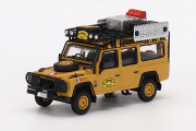 MINI GT 1/64 ランドローバー ディフェンダー 110 キャメルトロフィー アマゾン 1989 チームフランス(右ハンドル)