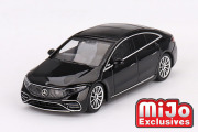MINI GT 1/64 メルセデス ベンツ EQS 580 4MATIC ブラック(左ハンドル)