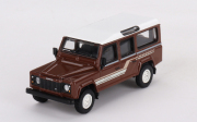 MINI GT 1/64 ランドローバー ディフェンダー 110 1985 カウンティステーションワゴン ラセットブラウン(右ハンドル)