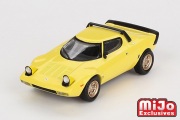 MINI GT 1/64 ランチア ストラトス HF ストラダーレ ジアッロフライ（イエロー）(左ハンドル)