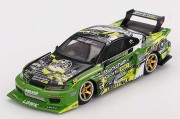 MINI GT 1/64 Nissan シルビア(S15) LB-Super Silhouette #555 V2 2024 Formula Drift Japan(右ハンドル)