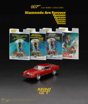 MINI GT 1/64 フォード マスタング マッハ1 「ダイヤモンドは永遠に」(1971)日本限定パッケージ
