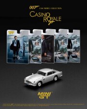 MINI GT 1/64 アストンマーチン DB5 「カジノ・ロワイヤル」中国語(簡体字)版パッケージ