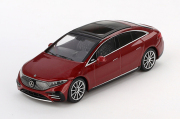MINI GT 1/64 メルセデス ベンツ EQS 580 4MATIC レッドメタリック(右ハンドル)