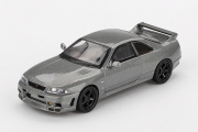 MINI GT 1/64 Nissan スカイライン GT-R ダークメタルグレー(NISMO BCNR33 CRS バージョン)(右ハンドル)