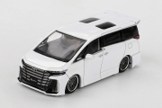 MINI GT 1/64 Toyota ヴェルファイア 40 KUHL ホワイト(左ハンドル)