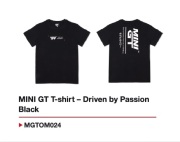 MINI GT MINI GT Driven by Passion ブラック Tシャツ