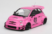Top Speed 1/18 アバルト 595 LB-WORKS x Abas Works ピンク
